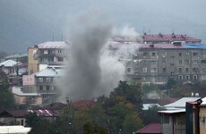 Azerbaijan apologises to Russia after shooting down helicopter as fighting rages over Karabakh