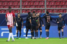 Manchester City maintain 100% record to advance to Champions League last 16