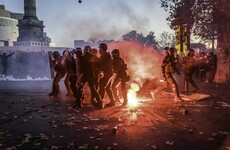 Four French police officers appear in court after being filmed appearing to beat black music producer