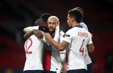 PSG deal a blow to Manchester United's prospects in the Champions League