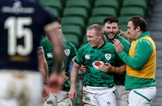 Brace brings Earls outright second spot on Ireland's all-time try-scoring list