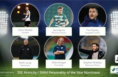 Shamrock Rovers trio among nominees for SWAI awards