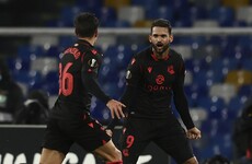 Sociedad, Napoli through to last-32 after late drama