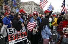 Four stabbed and one shot after pro-Trump rallies in US