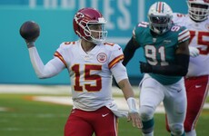 Mahomes picked, sacked and then leads Chiefs to 30 unanswered points as they clinch division