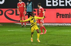 16-year-old wonderkid becomes youngest Bundesliga scorer but Dortmund flop at Union Berlin