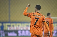 Ronaldo on the double as Juventus close in on leaders AC Milan