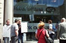 Occupy Dame Street forces closure of Bank of Ireland branch