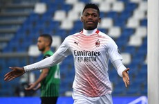 Fastest goal in Serie A history keeps Milan top