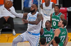 Lakers rout Dallas as Nets, Heats roll on