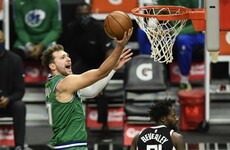 The Mavericks thrash the Clippers as Nets suffer first loss of NBA season