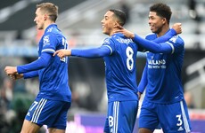 Two second-half goals send Leicester up to third place as unbeaten run continues