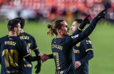 Griezmann and Messi move Barca up while Real slip up in title chase