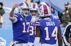 Bills hold on to claim first playoff win since '95
