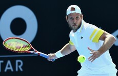 US tennis player gets news of positive Covid-19 test midway through Australian Open qualifying match