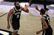 Harden and Durant lead Nets past Bucks, Warriors hold off NBA champion Lakers