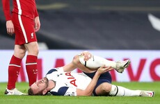 Tottenham suffer Harry Kane blow