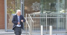 In pictures: Seán FitzPatrick signs on at Dublin garda station