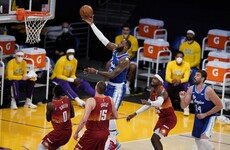 Lakers rally to bury Nuggets, depleted Trail Blazers upset Sixers