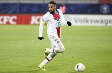 Injured Neymar out of PSG's Champions League clash with Barcelona