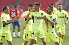 Atletico back to winning ways while Messi scores screamer in Barca win