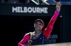 Serena Williams walks out in tears after semi-final defeat