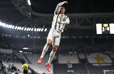Ronaldo's first-half double keeps Juventus in title hunt