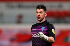 Experienced Irish goalkeeper set for spell on the sidelines