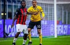 Late, late penalty salvages Serie A draw for faltering Milan