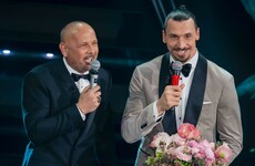 'I'm not afraid to take risks' - Ibrahimovic hitches motorbike ride to sing at Italian music festival