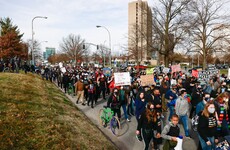 Demonstrators demand justice one year after Breonna Taylor's killing