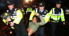 Four arrested after Shell to Sea protesters block convoy