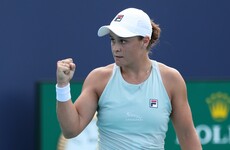 Barty reaches Miami final as Hurkacz topples Tsitsipas