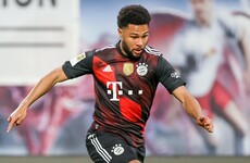 Bayern Munich star Gnabry out of PSG clash with Covid-19