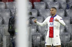 Mbappé double gives PSG edge over holders Bayern after first-leg thriller