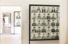 Irish artist criticised in Cambodia for adding smiles to colourised images of genocide victims