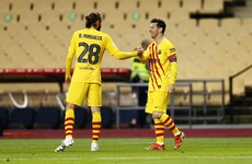 Messi sparkles as Barcelona hammer Athletic Bilbao in Copa final