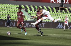 Mbappe double sends PSG top of Ligue 1