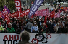 Thousands gather in European cities to mark May Day for the first time since the pandemic began