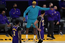 Last-gasp Lakers keep Knicks waiting for NBA playoff spot