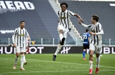 Ten-man Juve beat champions Inter to keep top-four hopes alive