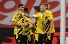 Dortmund secure Champions League spot with sixth-straight Bundesliga win