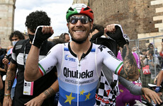 Bernal heads to mountains in pink as Nizzolo sprints to Giro stage win