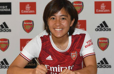 Arsenal sign Japan's World Cup-winning forward Iwabuchi
