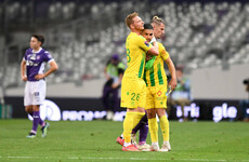 Nantes fans gatecrash club's survival celebrations and attack staff