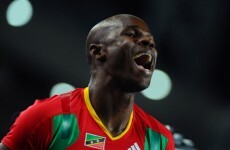 Kim Collins visits wife, sent home from Olympics