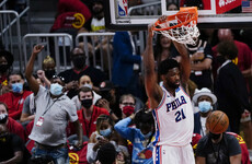 Embiid scores 27 as Sixers roll over Hawks in front of 16,400 fans, Suns rout Nuggets