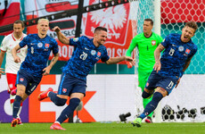 Inter Milan defender the hero as Slovakia stun 10-man Poland