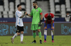 Messi scores stunning free-kick but Argentina left frustrated by Chile