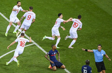 Incredible scenes as world champions France dumped out of Euros